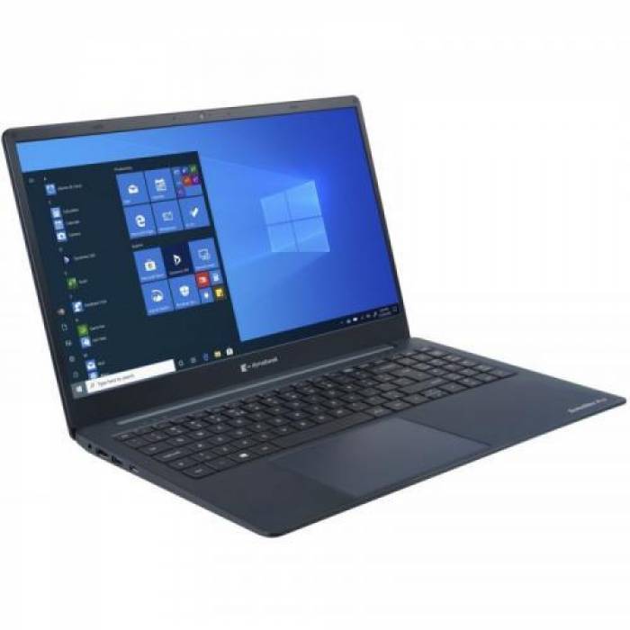 Laptop Toshiba Dynabook Satellite Pro C50-J-112, Intel Core i5-1135G7, 15.6inch, RAM 8GB, SSD 256GB, Intel Iris Xe Graphics, No OS, Dark Blue