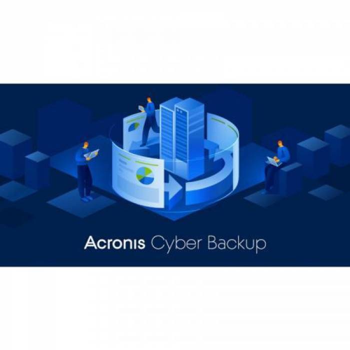 Licenta ACRONIS Cyber Backup Advanced 1-9 servere, 1 An, 1 Server, New