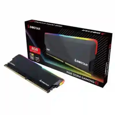 Memorie Biostar Gaming X RGB 8GB, DDR4-3200MHz, CL18