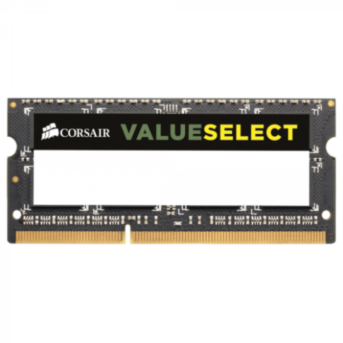 Memorie Corsair SO-DIMM ValueSelect 4GB DDR3-1600Mhz, CL11