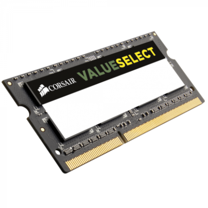 Memorie Corsair SO-DIMM ValueSelect 4GB DDR3-1600Mhz, CL11