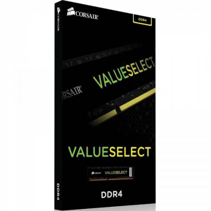 Memorie Corsair Value Select 8GB, DDR4-2666MHz, CL18