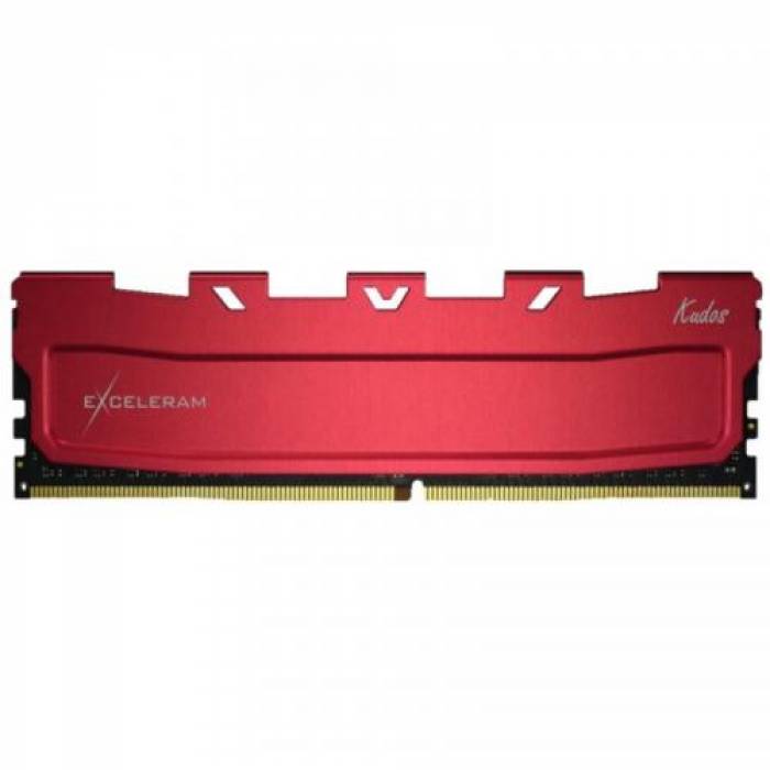 Memorie Exceleram Red Kudos 8GB, DDR4-3600Mhz, CL18