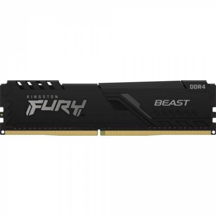 Memorie Kingston FURY Beast 16GB, DDR4-2666, CL16