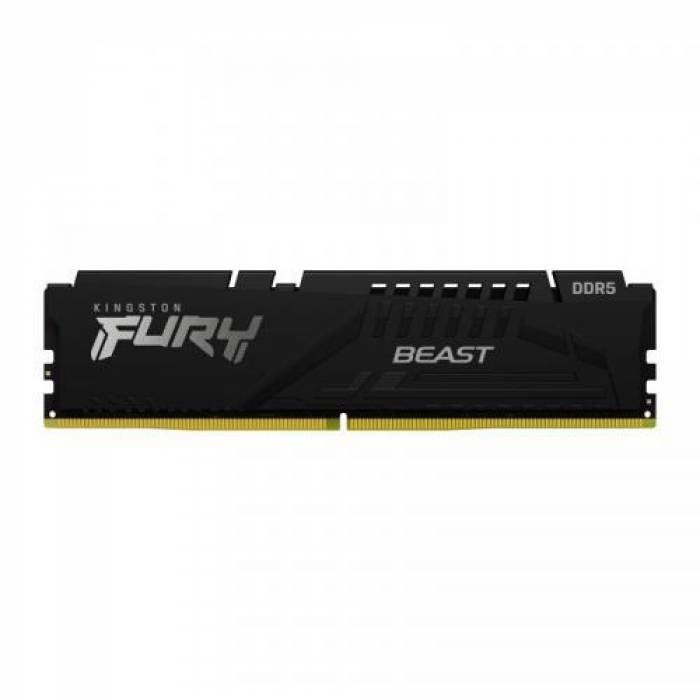 Memorie Kingston Fury Beast 32GB, DDR5-4800Mhz, CL38