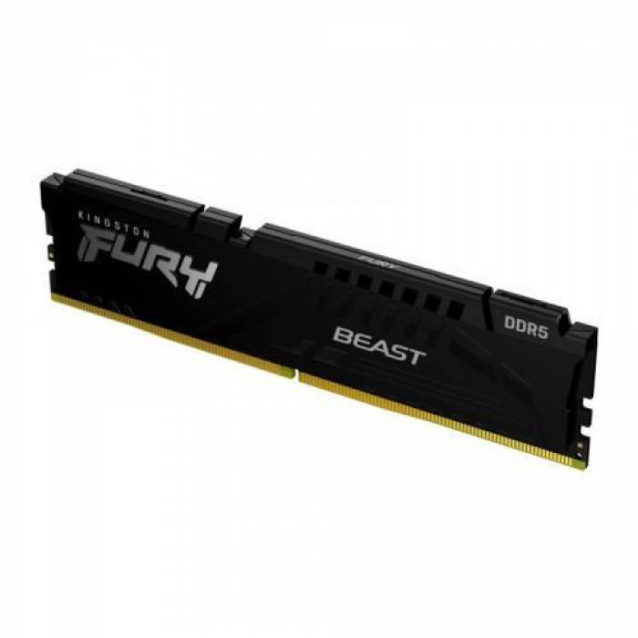 Memorie Kingston Fury Beast 32GB, DDR5-4800Mhz, CL38