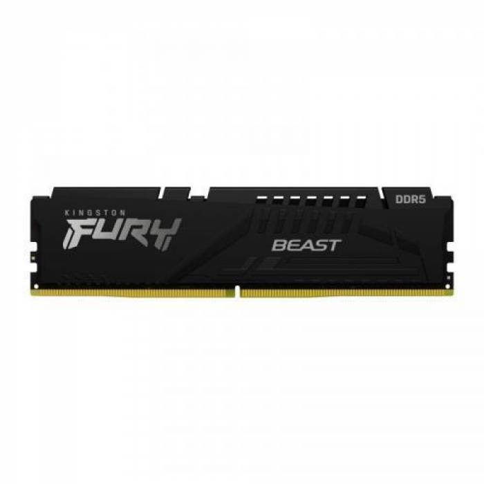 Memorie Kingston Fury Beast 8GB, DDR5-4800Mhz, CL38