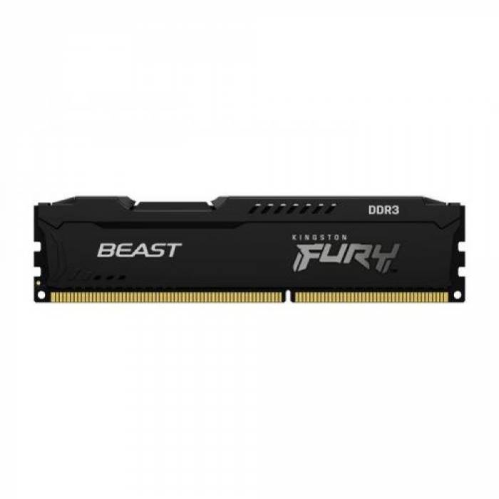 Memorie Kingston FURY Beast Black 4GB, DDR3-1866Mhz, CL10