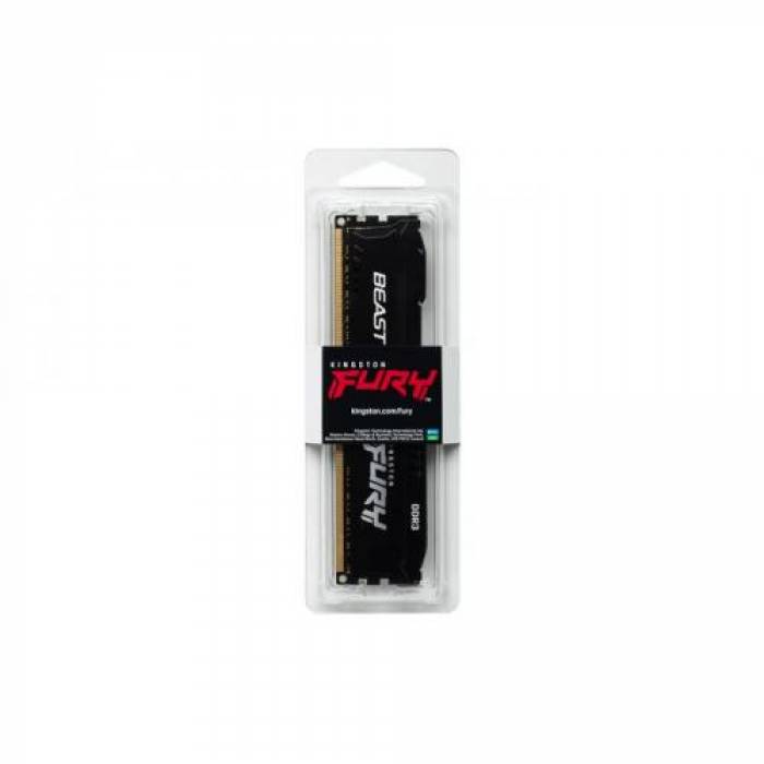 Memorie Kingston FURY Beast Black 4GB, DDR3-1866Mhz, CL10