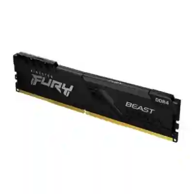 Memorie Kingston FURY Beast Black, 4GB, DDR4-2666, CL16