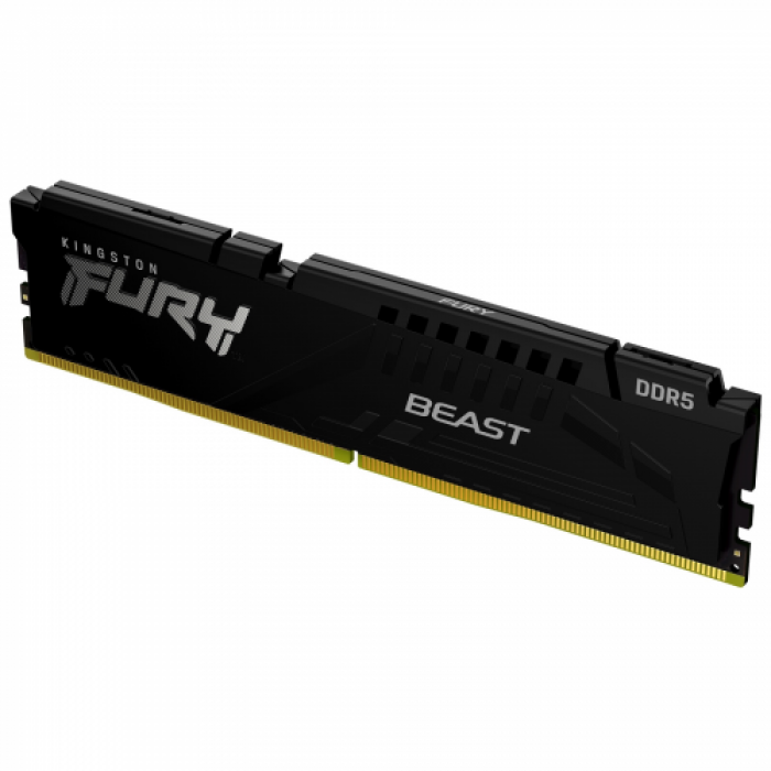 Memorie Kingston Fury Beast Black AMD EXPO, 32GB, DDR5-6000MHz, CL36