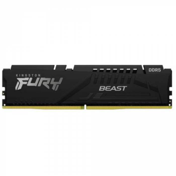 Memorie Kingston Fury Beast Black AMD EXPO, 8GB, DDR5-5600MHz, CL36
