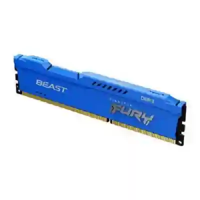 Memorie Kingston Fury Beast Blue, 4GB, DDR3-1600, CL10