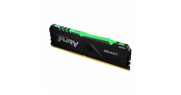 Memorie Kingston FURY Beast RGB, 8GB, DDR4-2666, CL16