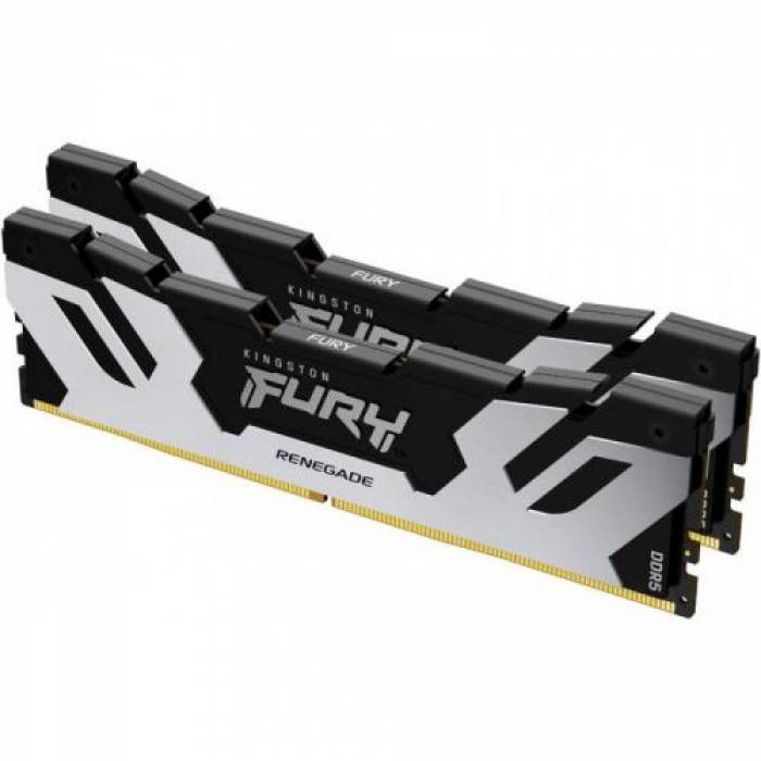 Memorie Kingston FURY Renegade, 64GB, DDR5-6000MHz, CL32, Dual Channel