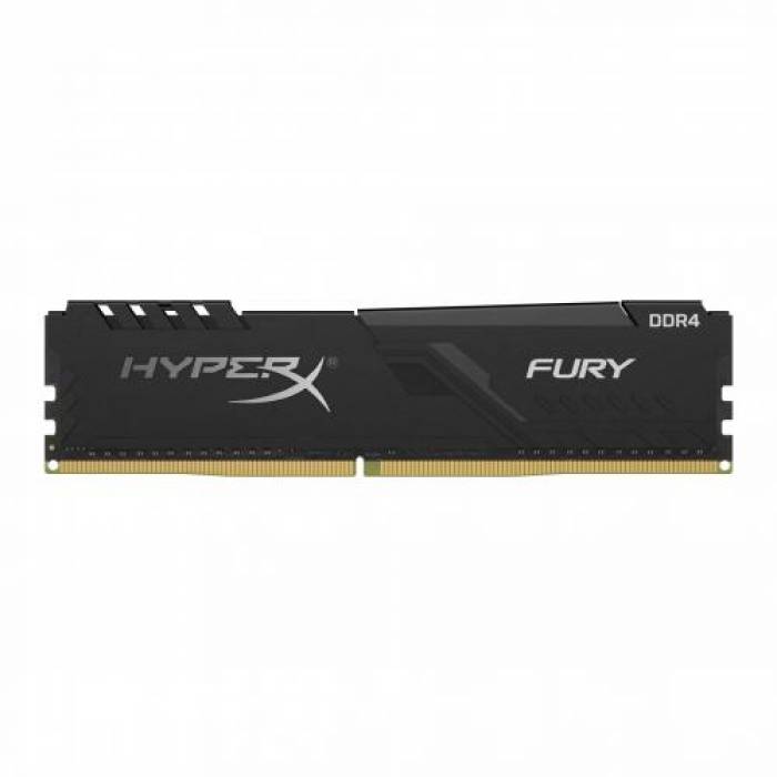 Memorie Kingston HyperX Fury Black, 16GB, DDR4-3733Mhz, CL19