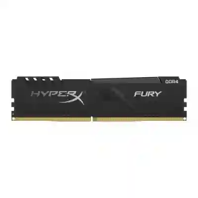 Memorie Kingston HyperX Fury Black, 8GB, DDR4-3733Mhz, CL19