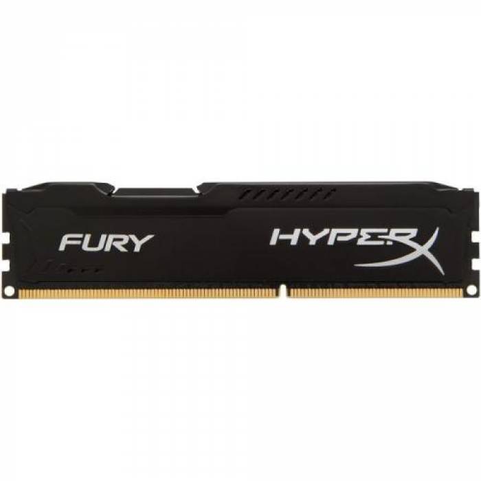Memorie Kingston HyperX Fury Black Series 4GB DDR3-1600Mhz, CL10