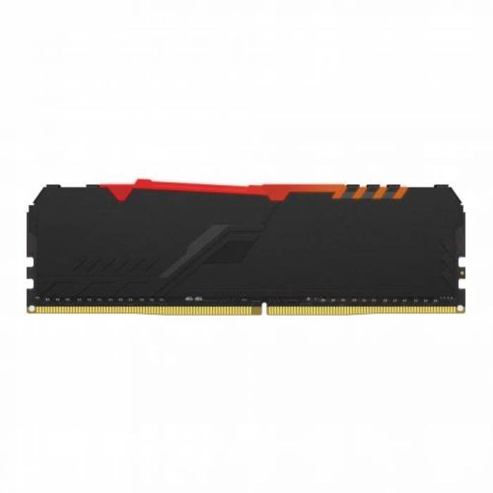 Memorie Kingston HyperX FURY RGB, 16GB, DDR4-3000MHz, CL15