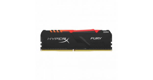 Memorie Kingston HyperX FURY RGB, 16GB, DDR4-3200MHz, CL16