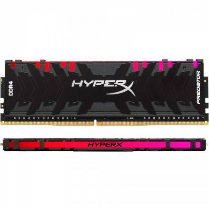 Memorie Kingston HyperX Predator RGB, 16GB, DDR4-3200MHz, CL16