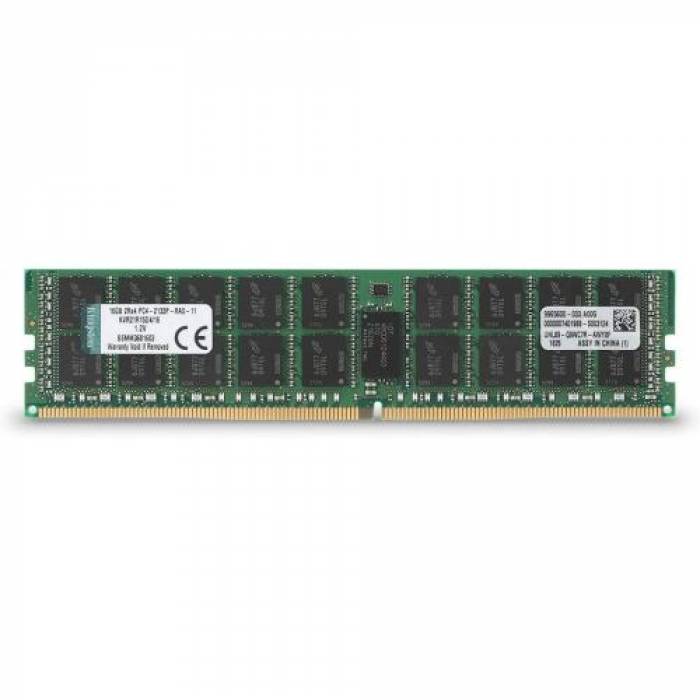 Memorie Server Kingston Technology ValueRAM 16GB, DDR4-2133MHz, CL15