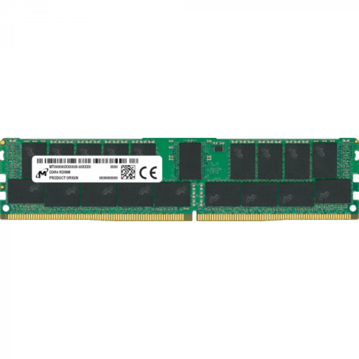 Memorie Server Micron MTA18ASF2G72PZ-3G2R1R, 16GB, DDR4-3200MHz, CL22