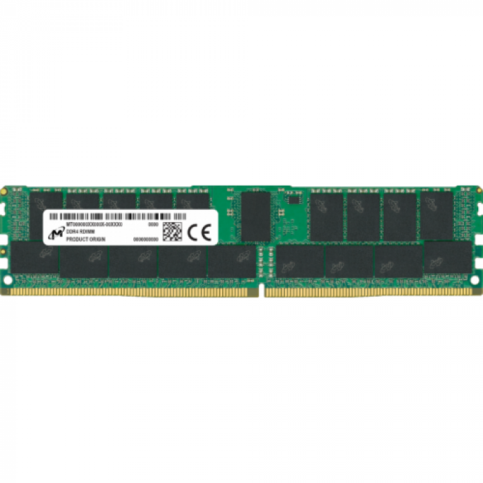 Memorie Server Micron MTA18ASF4G72PDZ-3G2R, 32GB, DDR4-3200MHz, CL22