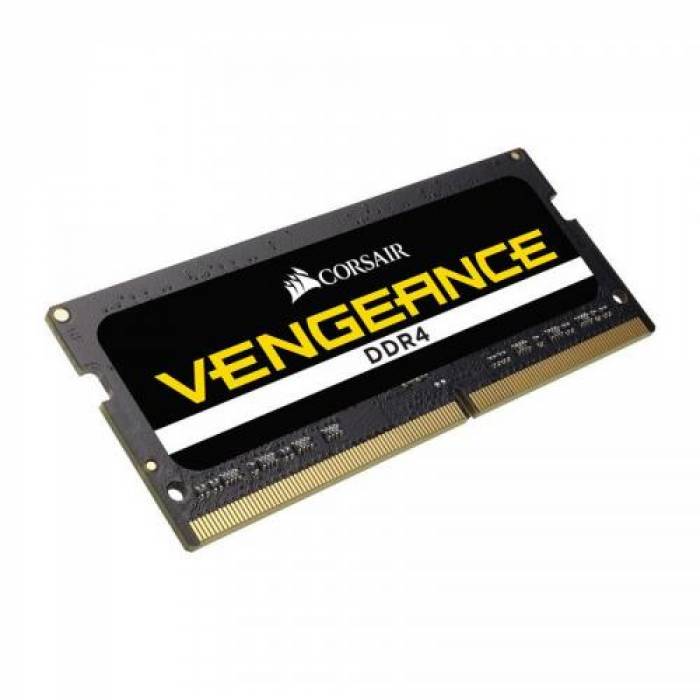Memorie SO-DIMM Corsair Vengeance 16GB, DDR4-2400MHz, CL16