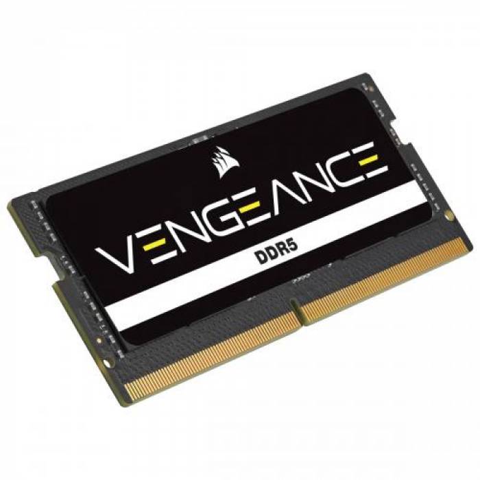 Memorie SO-DIMM Corsair Vengeance 16GB, DDR5-4800MHz, CL40