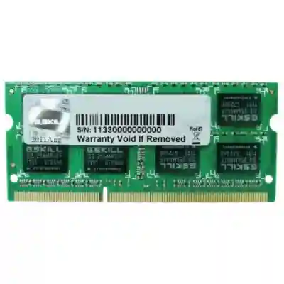 Memorie SO-DIMM G.Skill F3 8GB, DDR3-1600MHz, CL11
