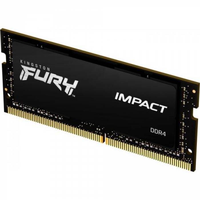 Memorie SO-DIMM Kingston FURY Impact 32GB, DDR4-2933MHz, CL17