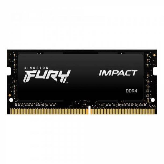 Memorie SO-DIMM Kingston FURY Impact 32GB, DDR4-3200MHz, CL20