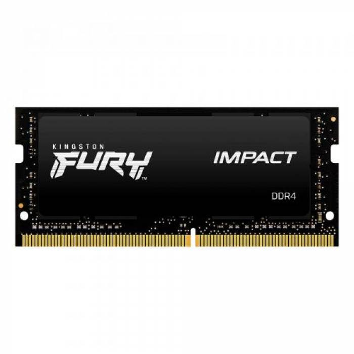 Memorie SO-DIMM Kingston FURY Impact 8GB, DDR4-3200MHz, CL20