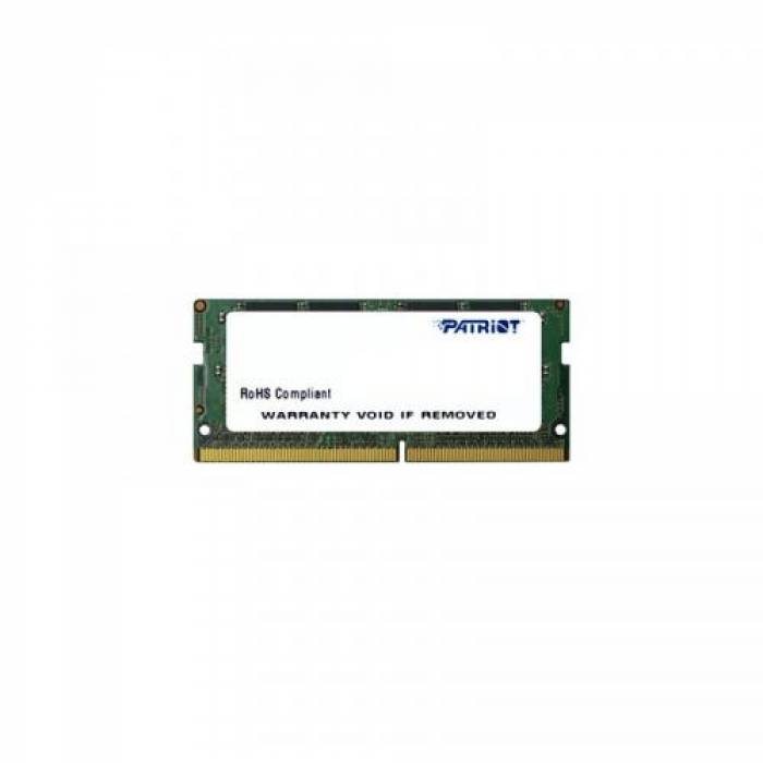 Memorie SO-DIMM Patriot 8GB, DDR3-1600MHz, CL11