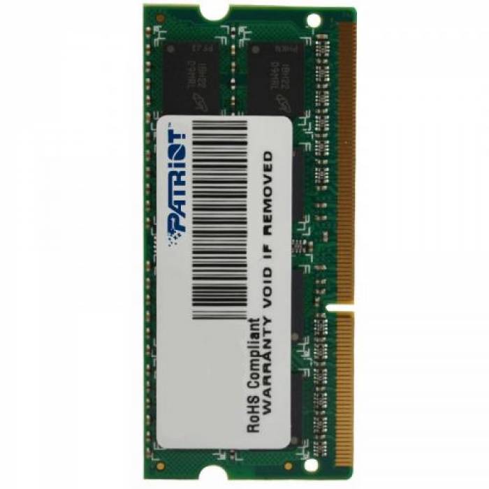 Memorie SO-DIMM Patriot 8GB, DDR3-1600MHz, CL11