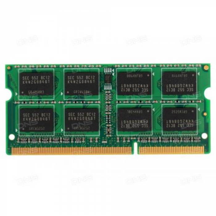 Memorie SO-DIMM Patriot PSD34G16002S 4GB, DDR3-1600MHz, CL11