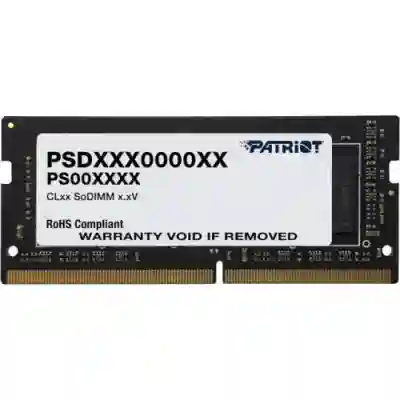 Memorie SO-DIMM Patriot Signature, 16GB, DDR4-2666Mhz, CL17