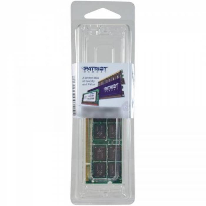 Memorie SO-DIMM Patriot Signature 2GB, DDR2-800MHz, CL6