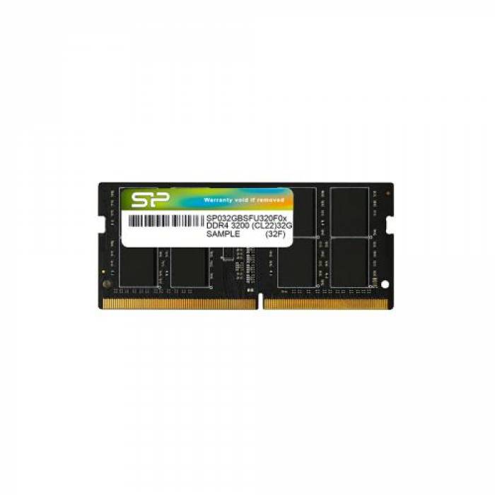 Memorie SO-DIMM Silicon Power 16GB, DDR4-2666MHz, CL19