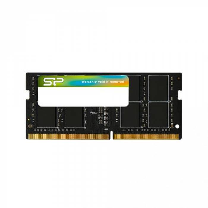 Memorie SO-DIMM Silicon Power SP008GBSFU320X02, 8GB, DDR4-3200MHz, CL22