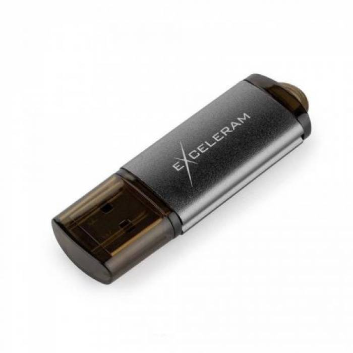 Memorie USB Exceleram A3 64GB, USB 2.0, Black