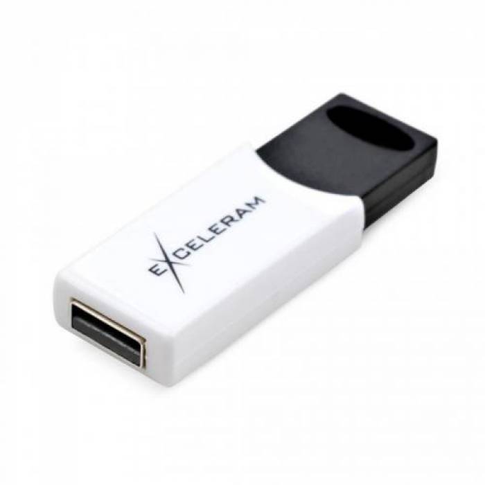 Memorie USB Exceleram H2 16GB, USB 2.0, Black-White