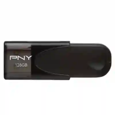 Memorie USB PNY Attache 4 128GB, USB 2.0, Black