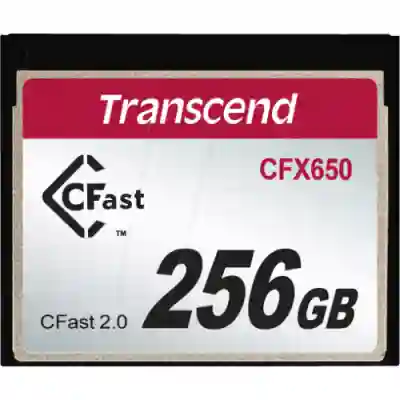 Memory Card CFast 2.0 Transcend CFX650 256GB