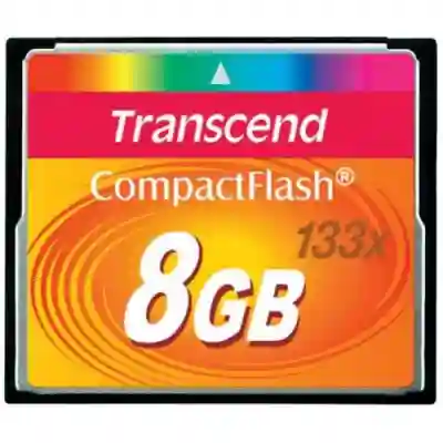 Memory Card Compact Flash Transcend 133x 8GB