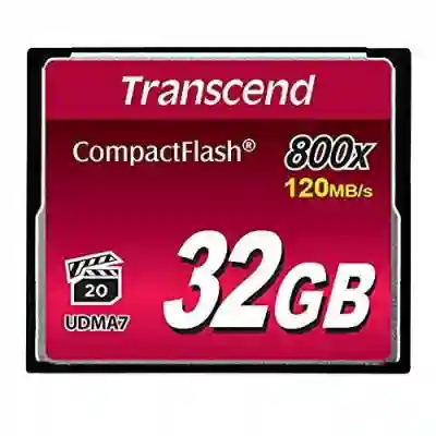 Memory Card Compact Flash Transcend 800x 32GB