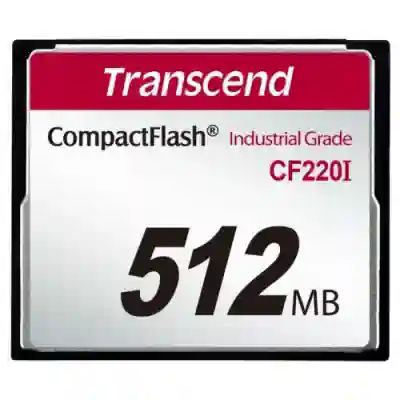 Memory Card Compact Flash Transcend Industrial CF220I 512MB