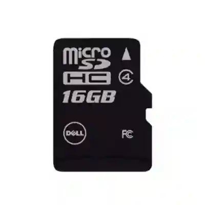 Memory Card microSDHC DELL 16GB, Class 4 + Adaptor SD