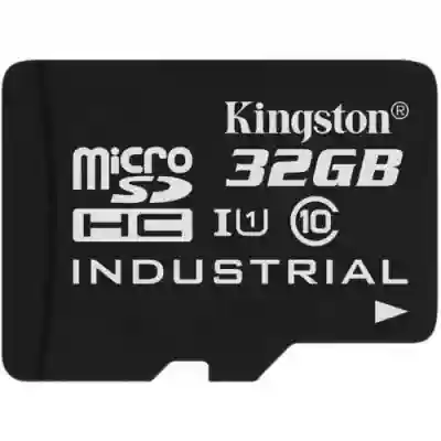 Memory Card microSDHC Kingston Industrial 32GB, Class 10, UHS-I U3, V30, A1